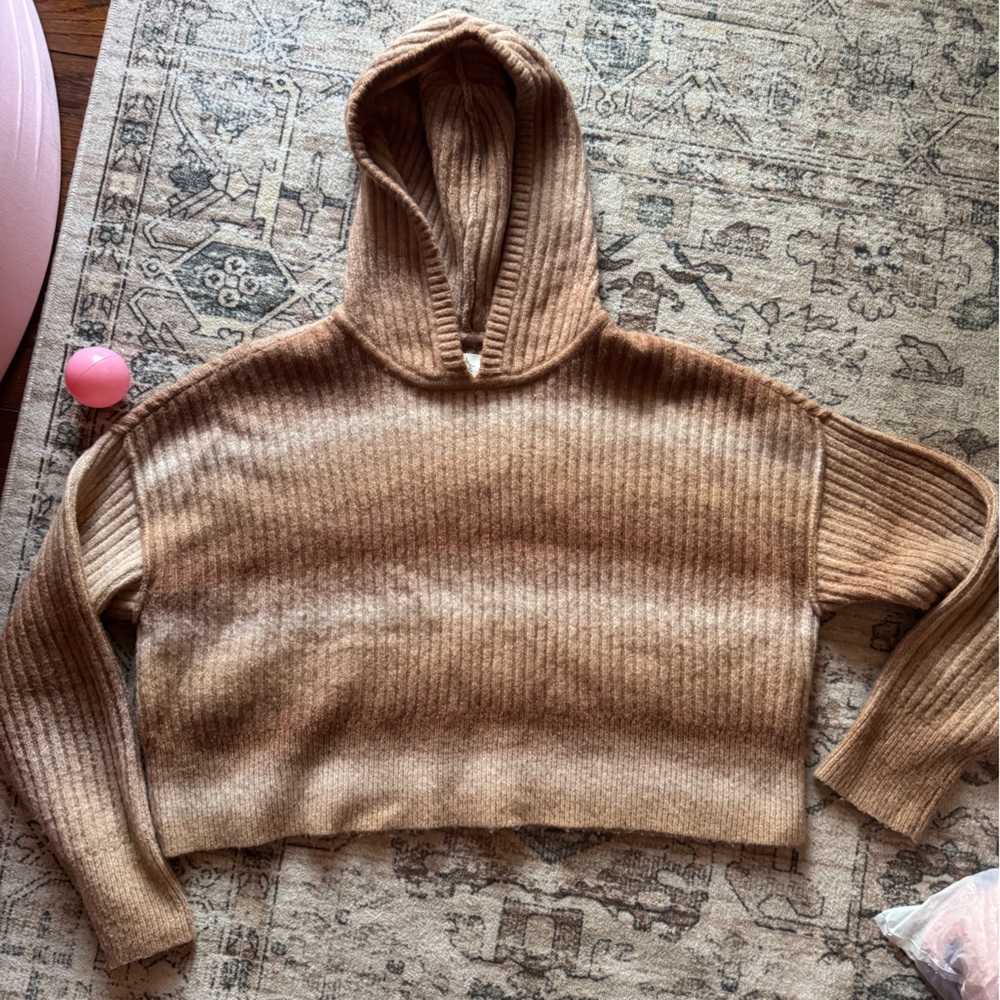 Cozy Brown Knit Sweater